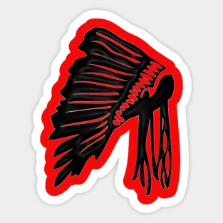 Western Era - War Bonnet Sticker